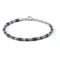 Bracciale Comete Uomo MINERAL in Acciaio Ematite UBR 1149 - UBR 1149